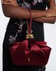 Christian Louboutin Christian Louboutin Sabrina Small satin top-handle bag - 2
