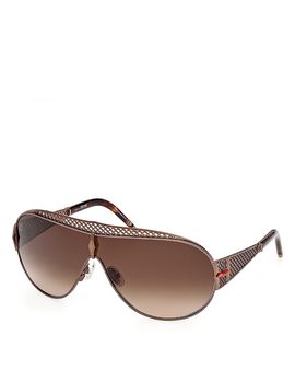 Christian Louboutin Christian Louboutin Shield Sunglasses, 142mm