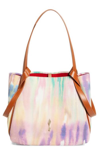 Christian Louboutin Christian Louboutin Small Bettina Tie Dye Canvas Tote