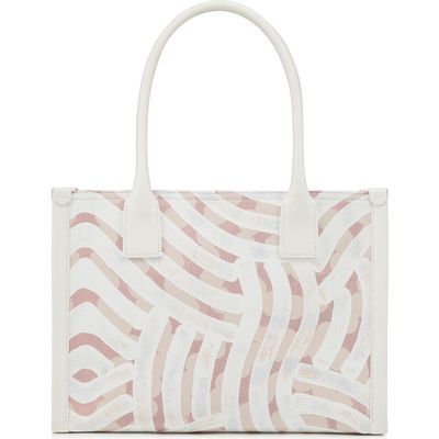 Christian Louboutin Christian Louboutin Small Nastroloubi Gaagal Print Canvas Tote