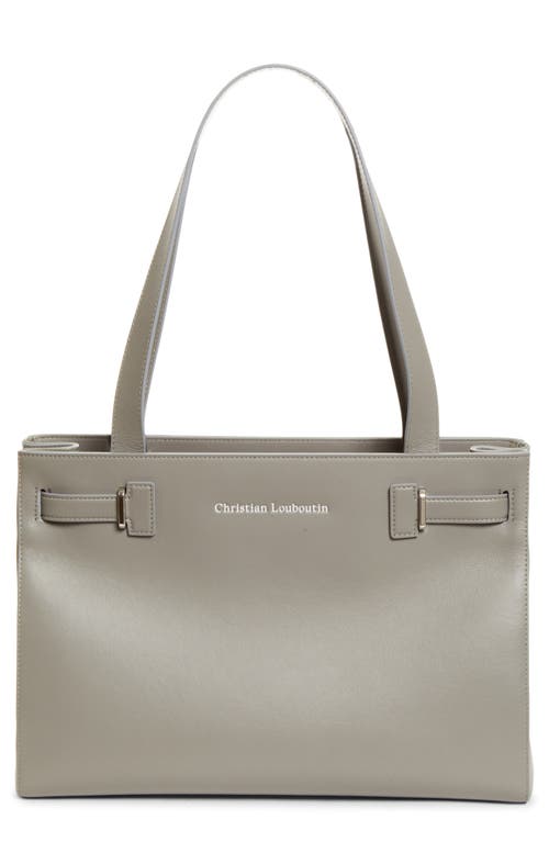Christian Louboutin Christian Louboutin Small Tactical Leather East/West Tote