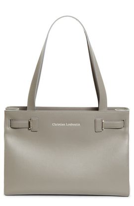 Christian Louboutin Christian Louboutin Small Tactical Leather East/West Tote