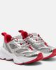 Christian Louboutin Christian Louboutin So Flo leather-trimmed sneakers - 1