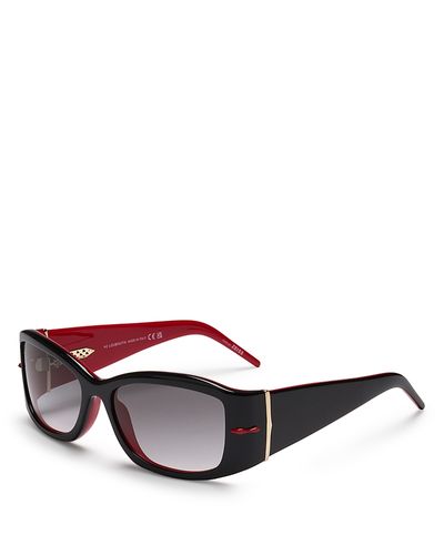 Christian Louboutin Christian Louboutin Square Gradient Sunglasses, 58mm
