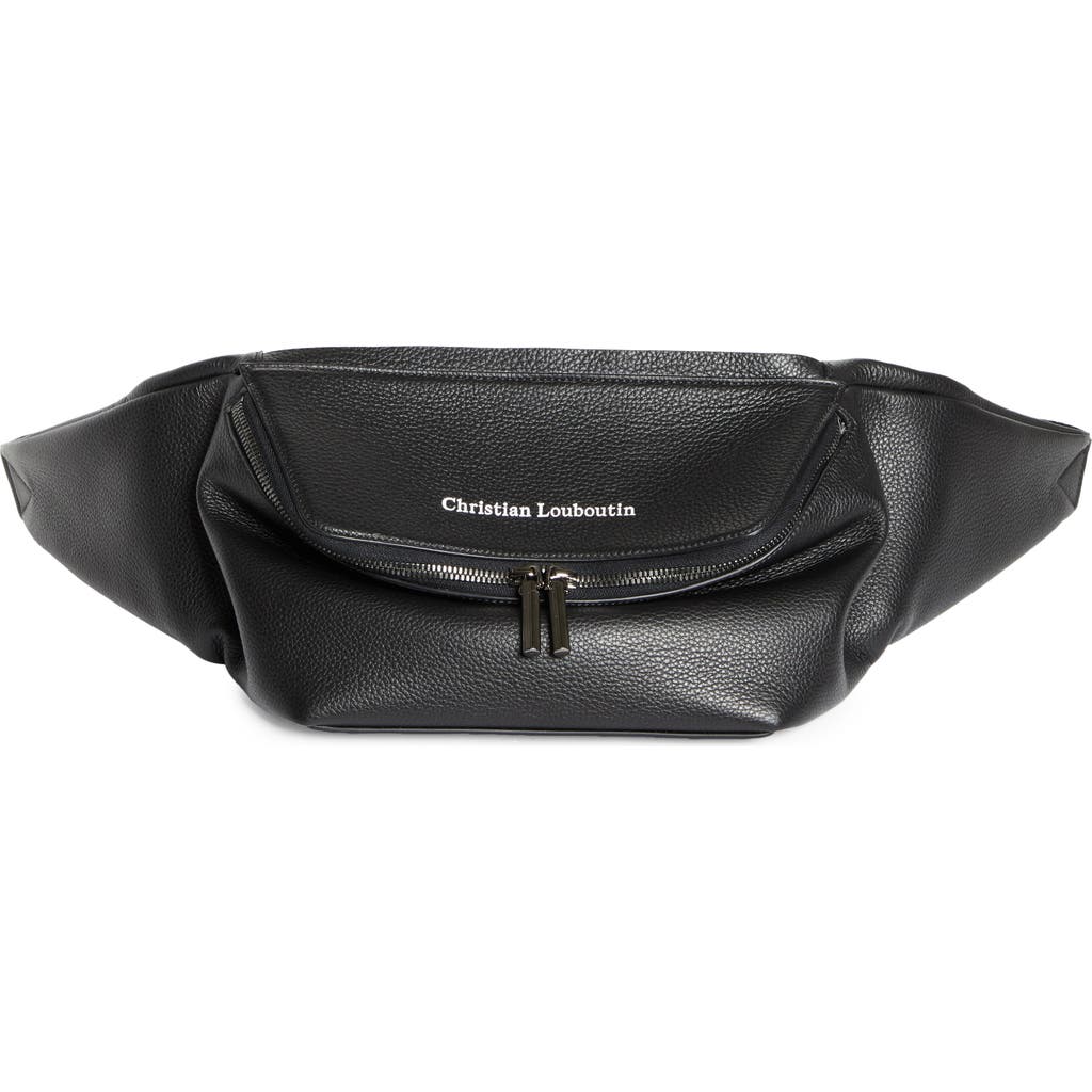 Christian Louboutin Christian Louboutin Stoic Calfkskin Leather Belt Bag
