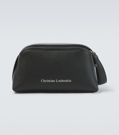 Christian Louboutin Christian Louboutin Stoic leather toiletry bag