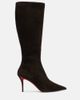 Christian Louboutin Christian Louboutin Suede knee-high boots - 4