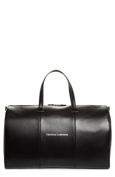 Christian Louboutin Christian Louboutin Tactical Leather Duffle Bag