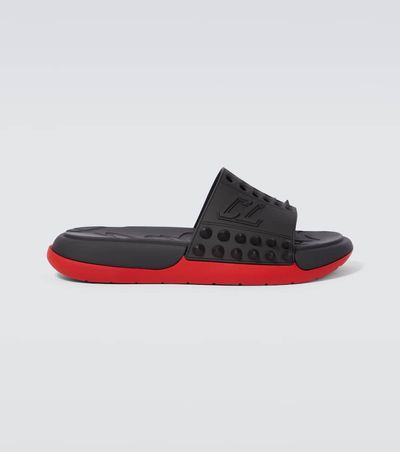 Christian Louboutin Christian Louboutin Take It Easy spiked slides