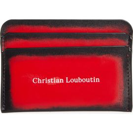 Christian Louboutin Christian Louboutin The Brushed Leather Card Holder