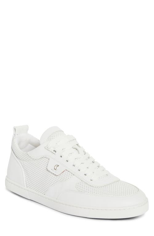 Christian Louboutin Christian Louboutin Tutti Rui Perforated Sneaker