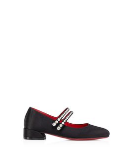Christian Louboutin Christian Louboutin Unisex Jane Fille Strass Ballerina