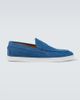 Christian Louboutin Christian Louboutin Varsiboat denim slip-on shoes - 1