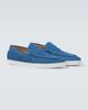 Christian Louboutin Christian Louboutin Varsiboat denim slip-on shoes - 5
