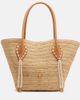 Christian Louboutin Christian Louboutin Venus raffia tote bag - 1