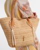 Christian Louboutin Christian Louboutin Venus raffia tote bag - 2