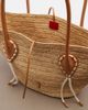 Christian Louboutin Christian Louboutin Venus raffia tote bag - 3