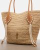 Christian Louboutin Christian Louboutin Venus raffia tote bag - 6