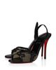 Christian Louboutin Christian Louboutin Women's Miss Z Lace Sling Slingback Pumps - 2