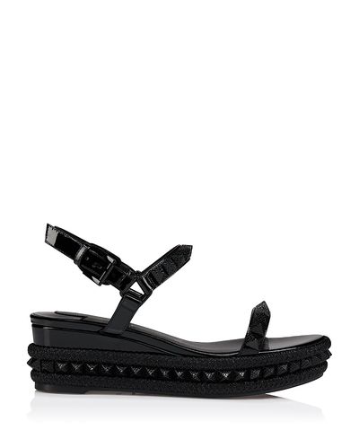 Christian Louboutin Christian Louboutin Women's Pyra Clou Sandals 60 mm Espadrilles