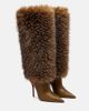Christian Louboutin Christian Louboutin Yangzee 100 leather knee-high boots - 1