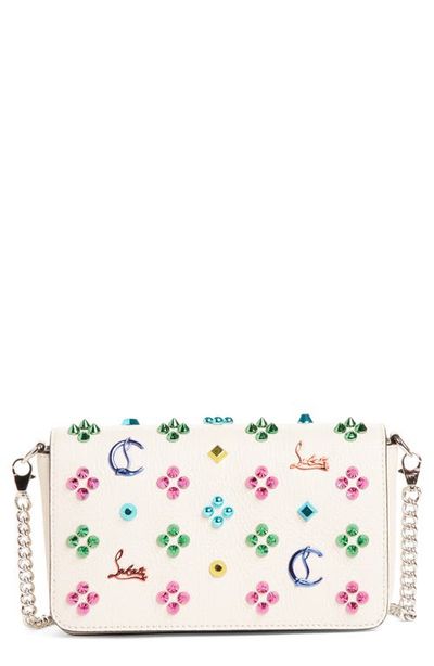 Christian Louboutin Christian Louboutin Zoompouch Loubinthe Calfskin Clutch