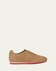 Christian Louboutin Eleonora Flex Suede Low-Top Sneakers - 1