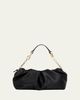 Christian Louboutin Eva Ruched Neoprene Shoulder Bag - 1