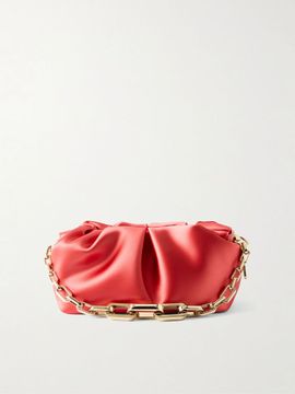 CHRISTIAN LOUBOUTIN Eva small satin clutch