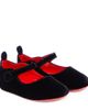 Christian Louboutin Kids Christian Louboutin Kids Baby Love Chick velvet flats - 1