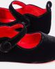 Christian Louboutin Kids Christian Louboutin Kids Baby Love Chick velvet flats - 4