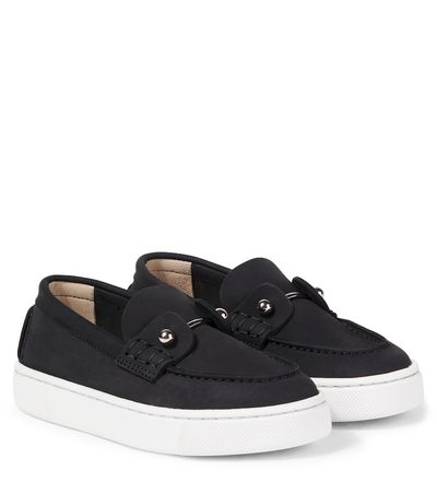 Christian Louboutin Kids Christian Louboutin Kids Chambelikid suede loafers