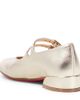 Christian Louboutin Kids Christian Louboutin Kids Jane Fille metallic leather Mary Jane flats - 2