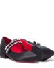 Christian Louboutin Kids Christian Louboutin Kids Jane Fille satin crêpe Mary Jane flats - 6