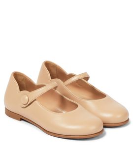 Christian Louboutin Kids Christian Louboutin Kids Melodie leather ballet flats