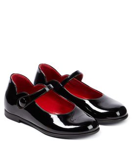 Christian Louboutin Kids Christian Louboutin Kids Melodie patent leather ballet flat
