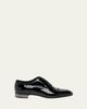 Christian Louboutin Men's Alphamale Galvin Patent Leather Cap-Toe Loafers - 1