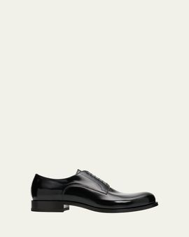 Christian Louboutin Men's Moustachou Leather Derbys