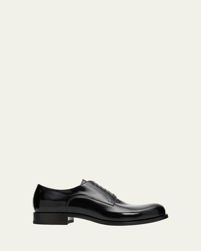 Christian Louboutin Men's Moustachou Leather Derbys
