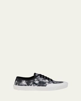 Christian Louboutin Men's Tactical Skate Red Sole Low-Top Sneakers