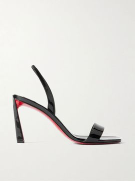 CHRISTIAN LOUBOUTIN O Condora 85 patent-leather slingback sandals