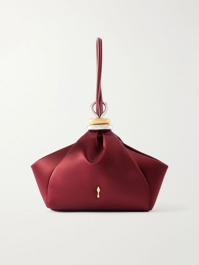CHRISTIAN LOUBOUTIN Sabrina satin clutch