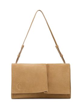 Christian Louboutin Women's Baggy Large Suede Shoulder Bag