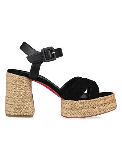 Christian Louboutin Women's Calakala 70MM Suede Platforms