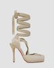 Christian Louboutin Women's Cassiadrilla 100MM Espadrille Heels - 5