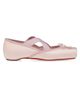 Christian Louboutin Women's Cassiasticina Satin Ballerinas - 1