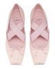 Christian Louboutin Women's Cassiasticina Satin Ballerinas - 4