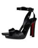 Christian Louboutin Women's Fanny 120MM Leather Sandals - 2
