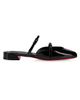 Christian Louboutin Women's Jane Nina Patent Leather Mules - 1
