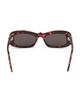 Christian Louboutin Women's Kate 52MM Rectangular Sunglasses - 5